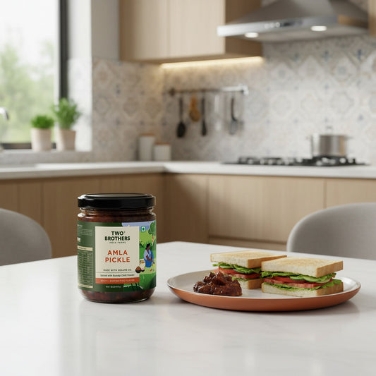 Two Brothers Organic Farms Spicy Amla Pickle