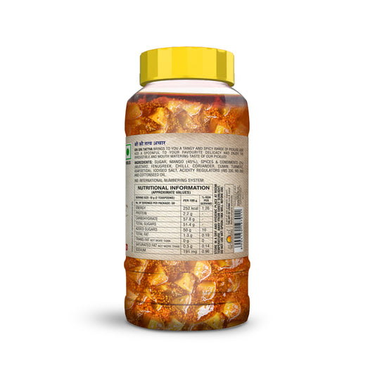 Sri Sri Tattva Gorkeri Pickle, 500 g