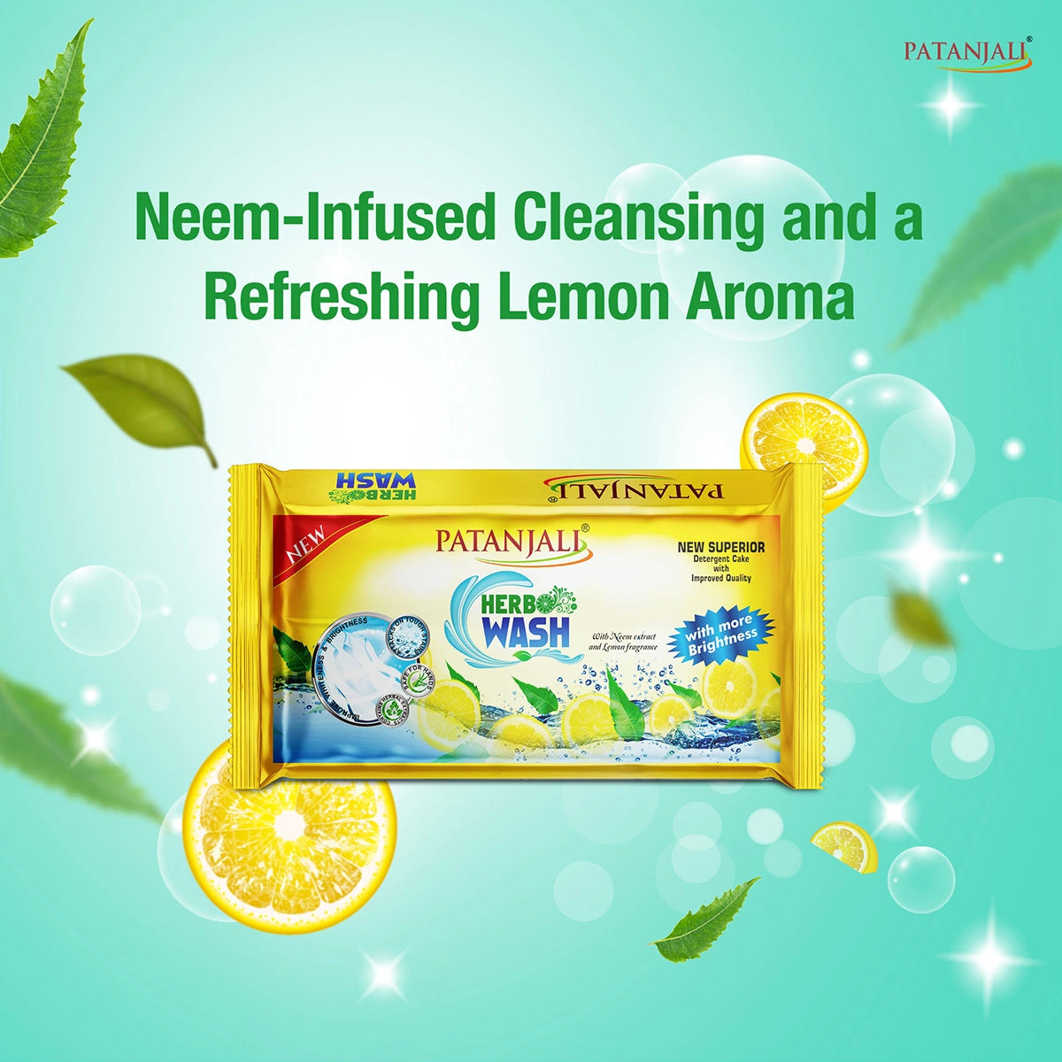 Patanjali Herbo Wash Detergent Cake