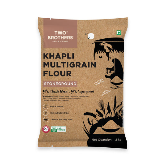 Two Brothers Organic Farms Khapli Multigrain Atta