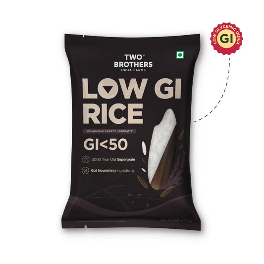 Two Brothers Organic Farms Low GI Rice | Kalanamak Variety