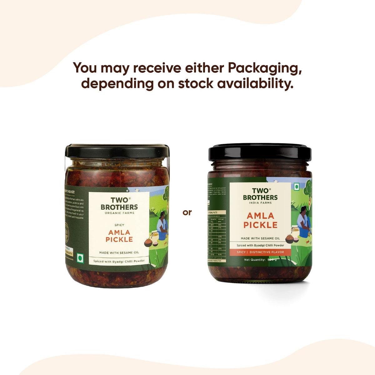Two Brothers Organic Farms Spicy Amla Pickle