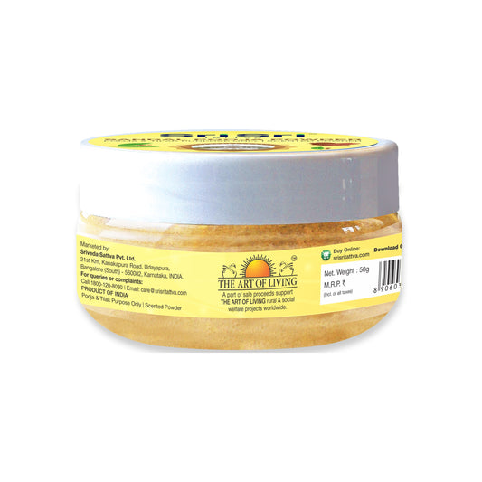 Sri Sri Tattva Sandal Pooja Powder | 50 g