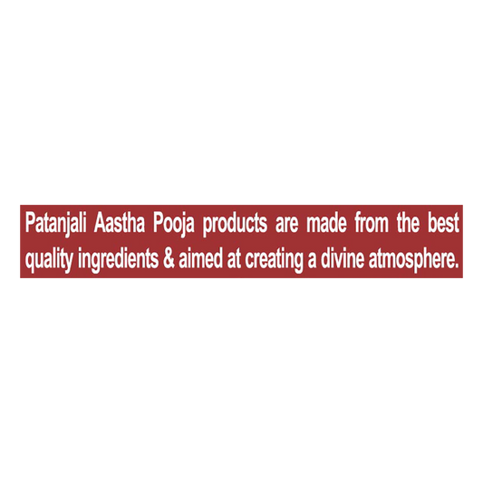 Patanjali Aastha Strawberry Dry Dhoop Sticks - 10 N