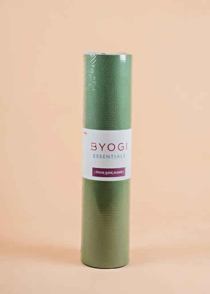 Sri Sri Tattva Yoga Mat - Army Green (6mm)