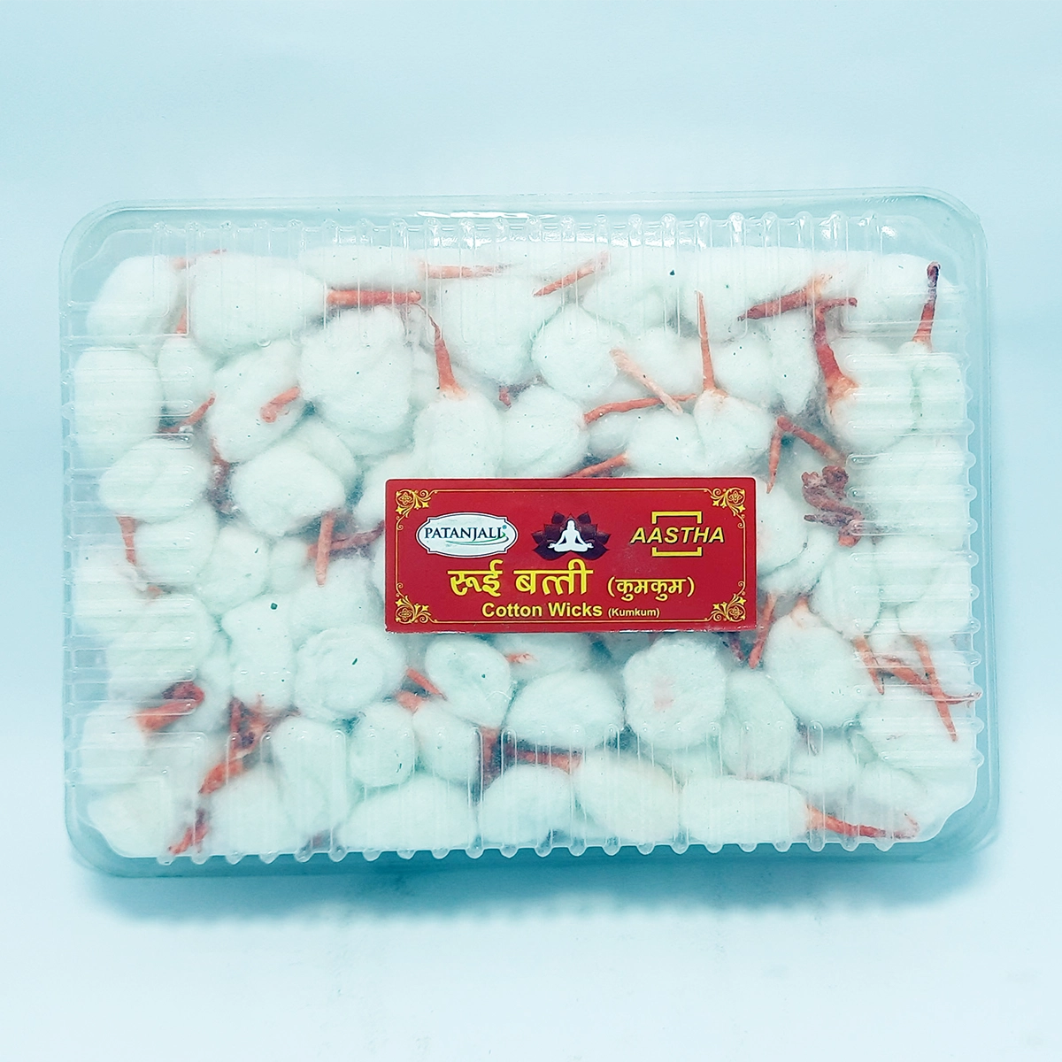 Patanjali Aastha Rui Batti Kumkum (Cotton Wicks)
