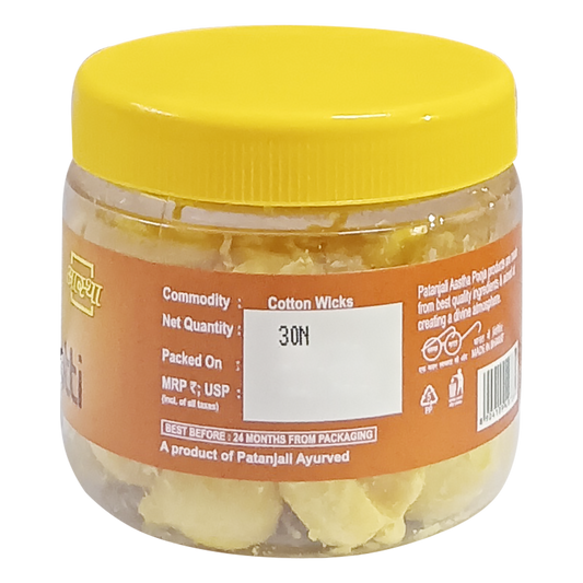 Patanjali Aastha Ghee Batti - 30 N