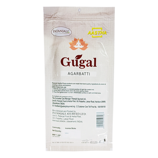 Patanjali Aastha Agarbatti Gugal New