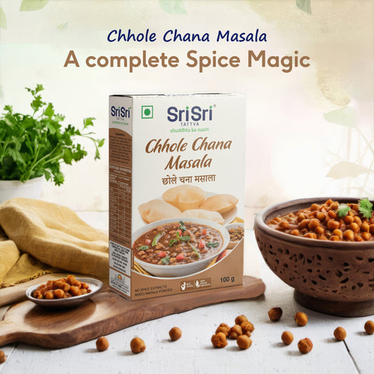 Sri Sri Tattva Chhole Chana Masala, 100 g