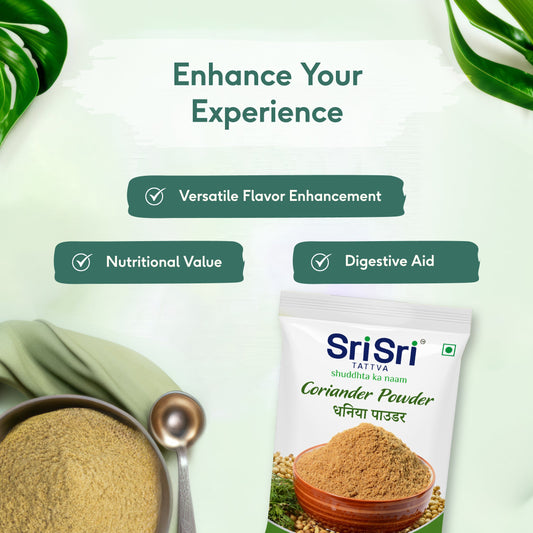 Sri Sri Tattva Coriander Powder (Dhaniya), 500 g