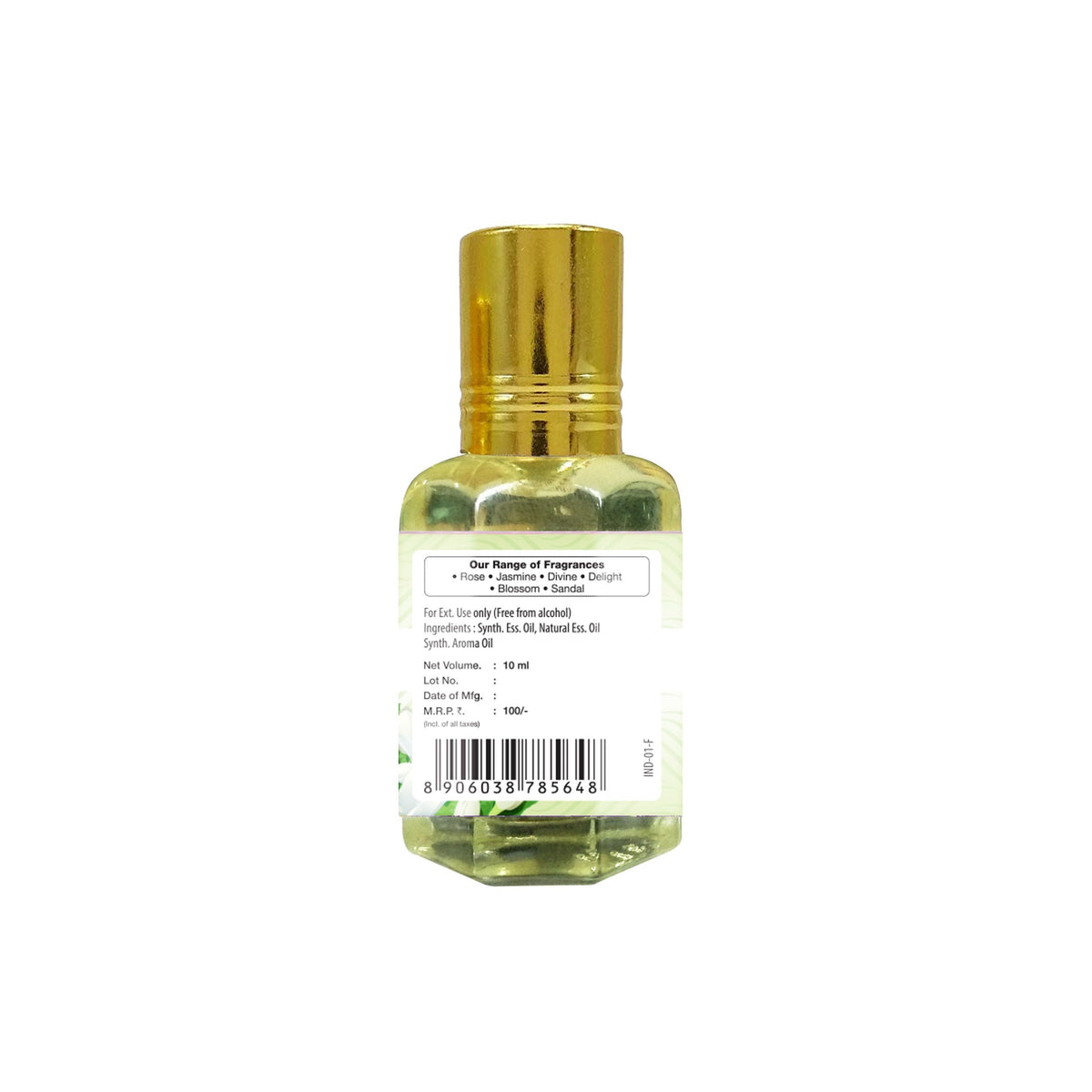 Sri Sri Tattva Aroma - Jasmine - Roll on Perfume, 10 ml