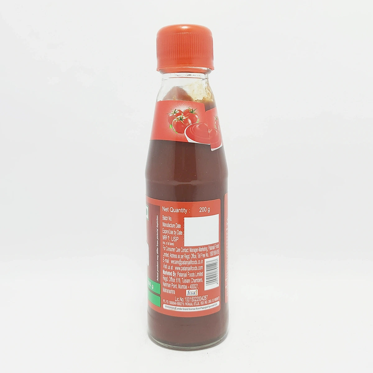 Patanjali Tomato Ketchup With Onion & Garlic (B)