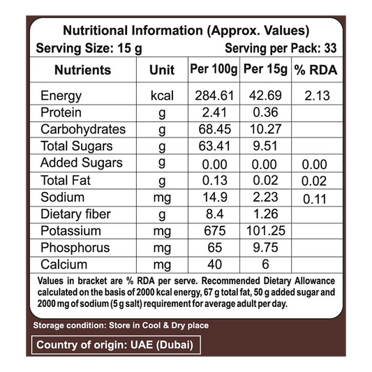 Patanjali Dates (Medjool)