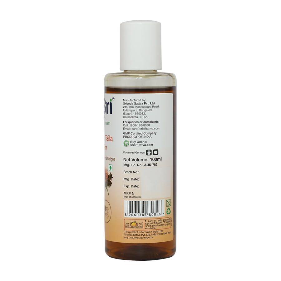 Sri Sri Tattva Narayana Taila - Vata Related Problem & Fatigue, 100 ml