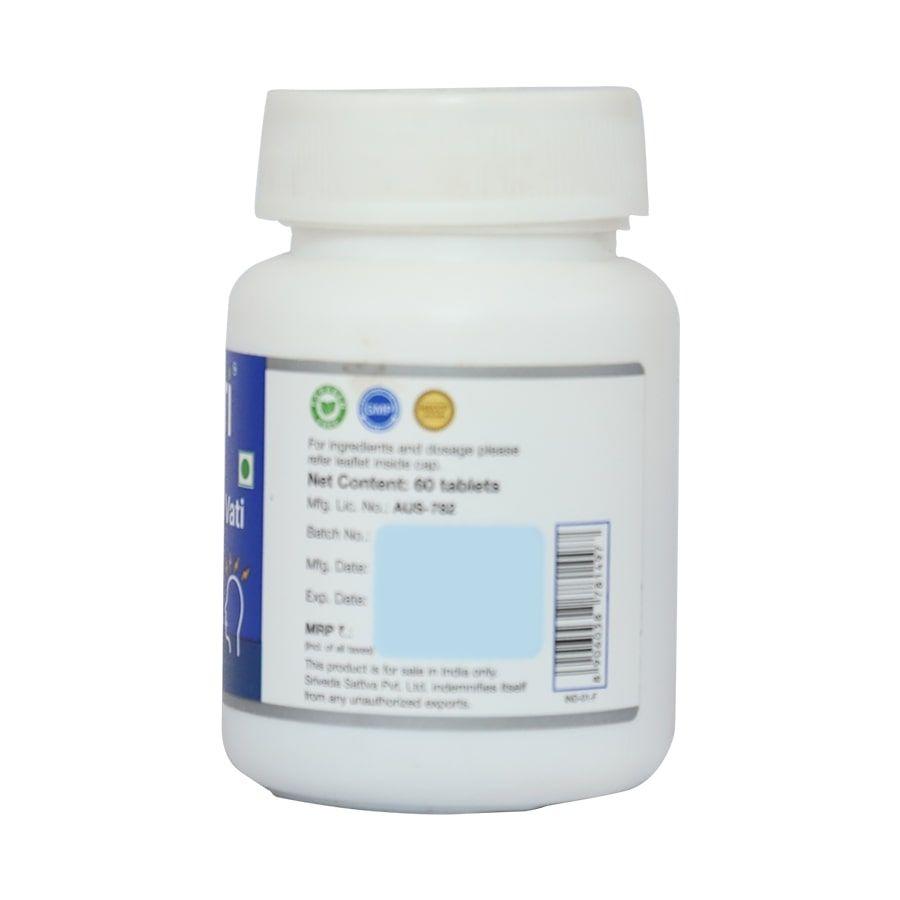 Sri Sri Tattva Shirashoolari Vati - Headache, 60 Tabs | 300 mg