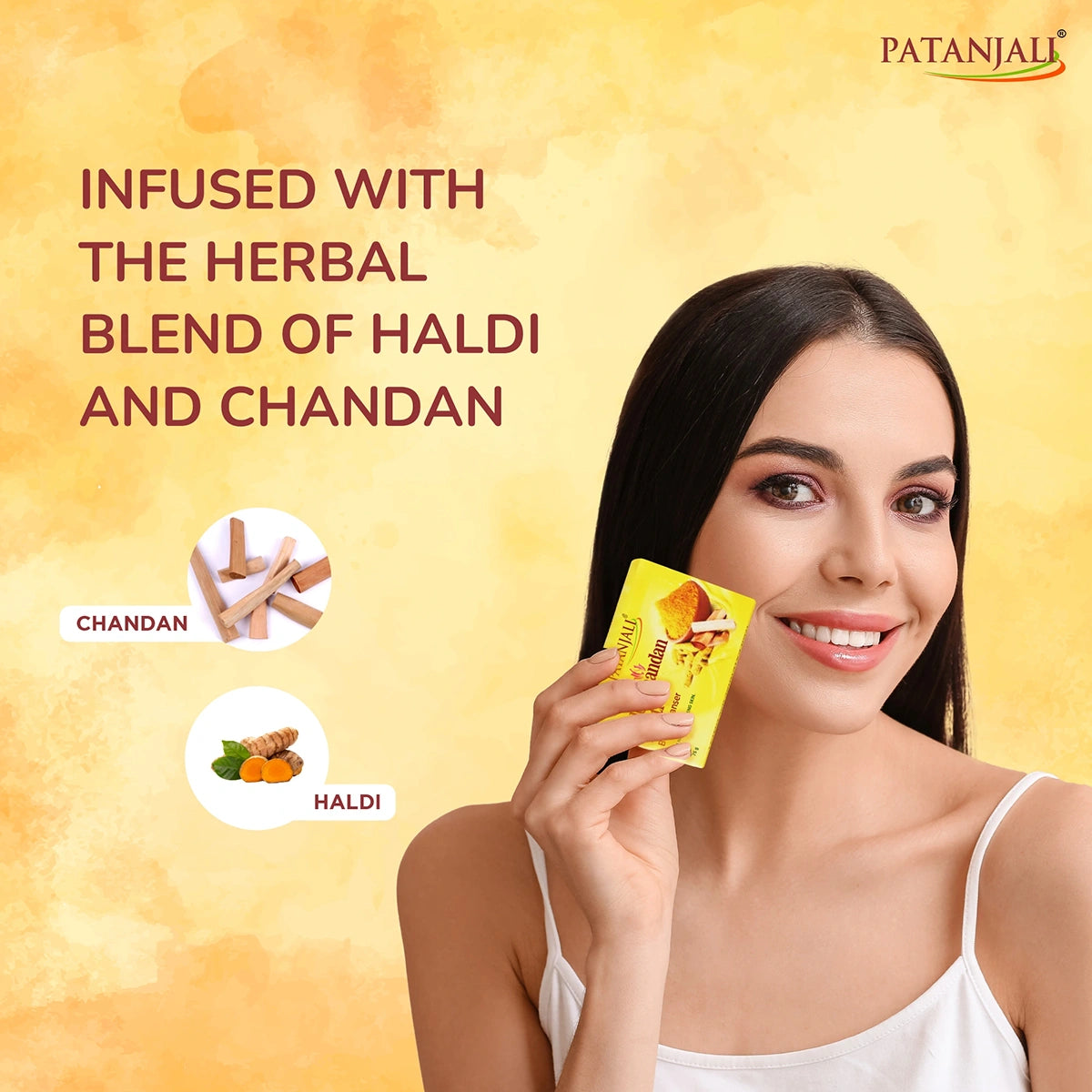 Patanjali Haldi Chandan Kanti Body Cleanser