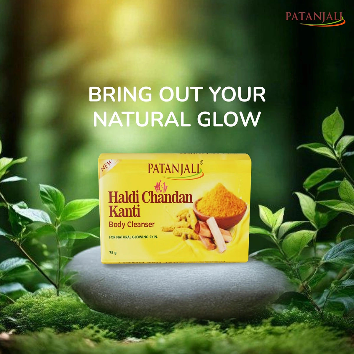 Patanjali Haldi Chandan Kanti Body Cleanser