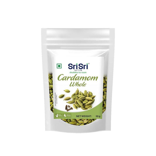 Sri Sri Tattva Cardamom Whole, 50 g
