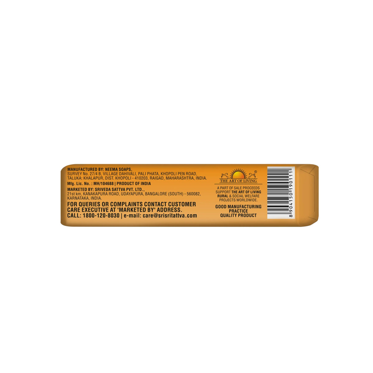 Sri Sri Tattva Haldi Chandan Soap | For A Golden Glow | 100 g Each