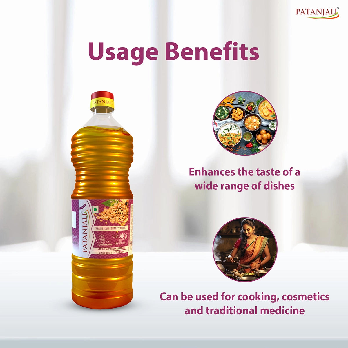 Patanjali Sesame Oil (B)
