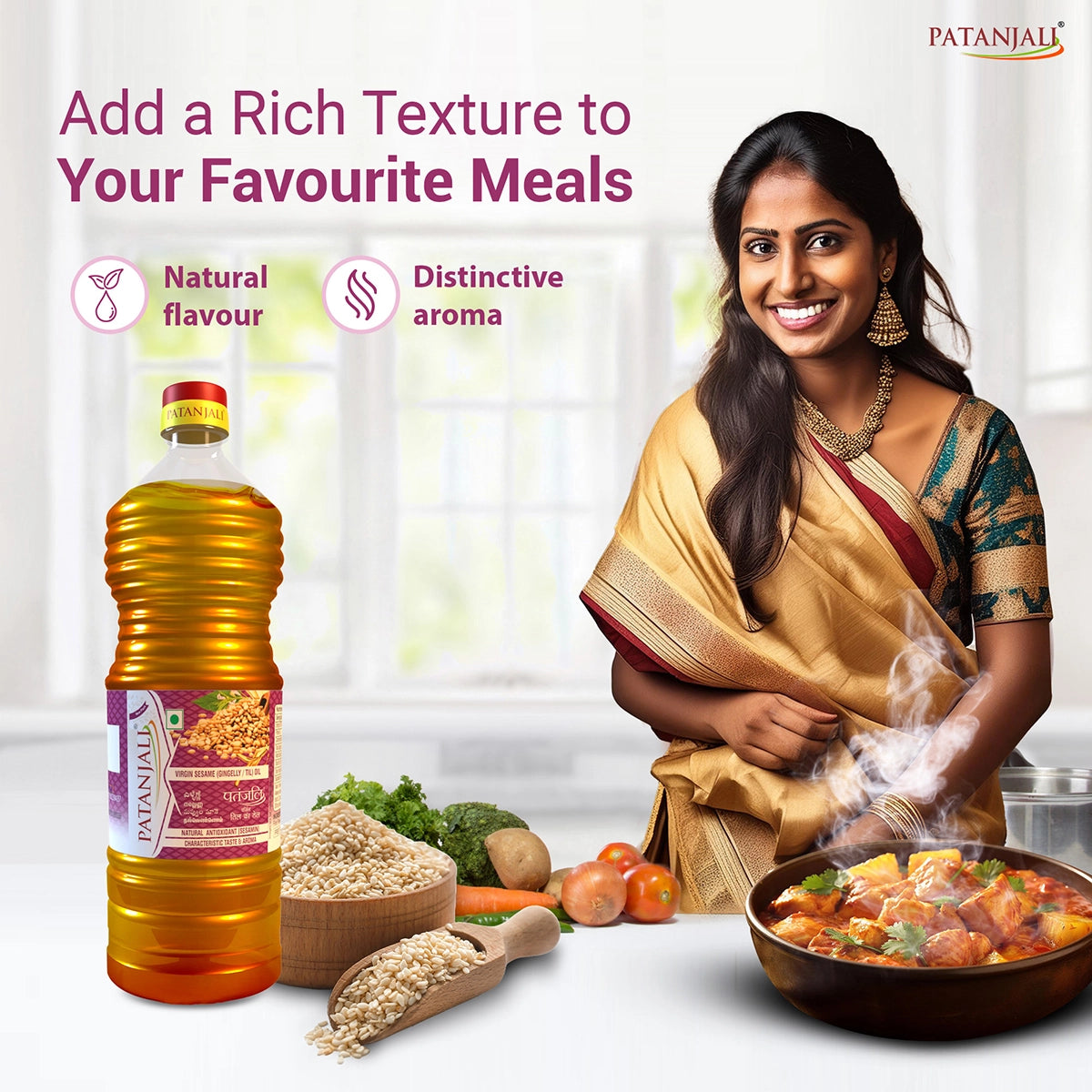 Patanjali Sesame Oil (B)