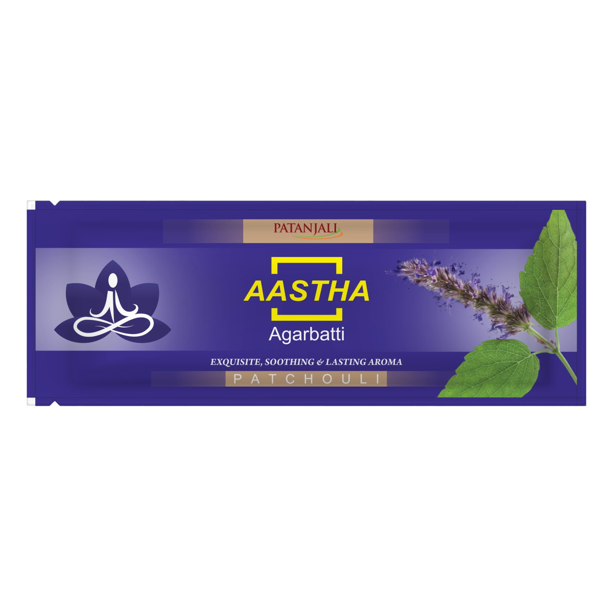 Patanjali Aastha Agarbatti Patchouli - 18 Stick