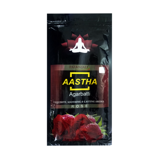 Patanjali Aastha Agarbatti Rose