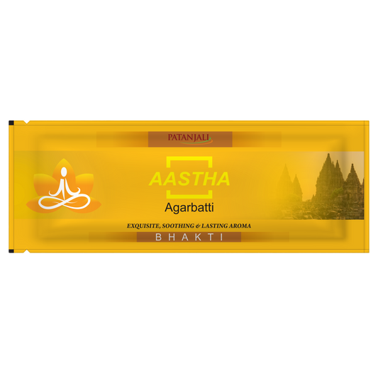 Patanjali Aastha Agarbatti Bhakti - 18 Stick