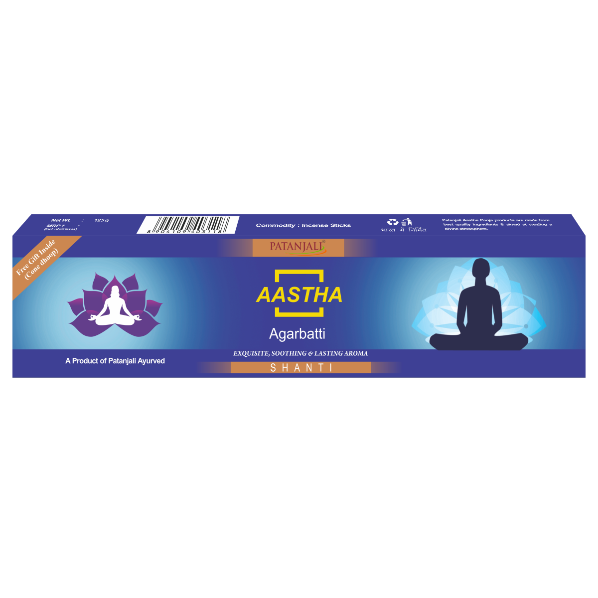 Patanjali Aastha Agarbatti Shanti
