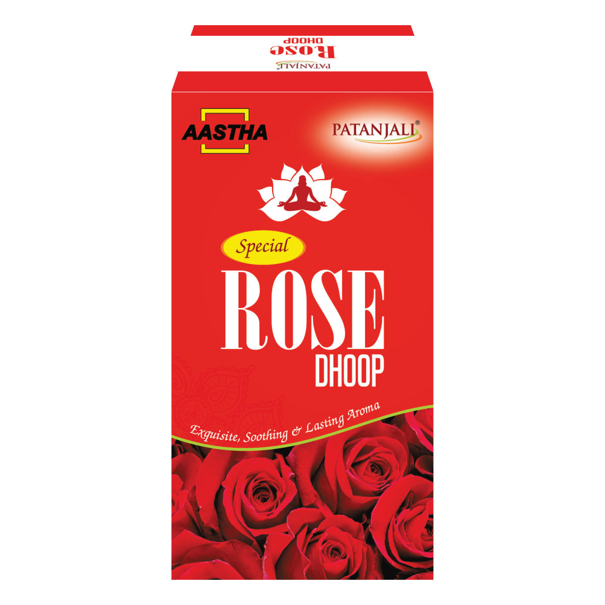 Patanjali Aastha Special Rose Dhoop -10 N