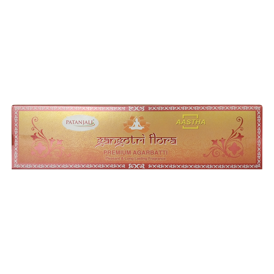 Patanjali Aastha Premium Agarbatti Gangotri Flora 20 N
