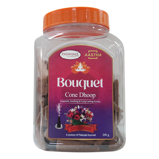 Patanjali Aastha Bouquet Cone Dhoop