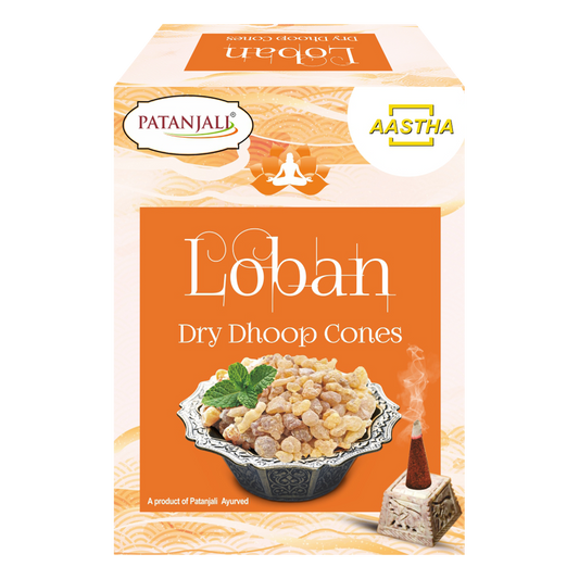Patanjali Aastha Loban Dry Dhoop Cone