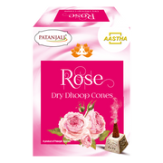 Patanjali Aastha Rose Dry Dhoop Cone