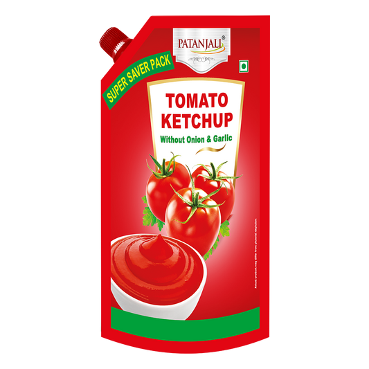 Patanjali Tomato Ketchup W/o Onion Garlic (P)