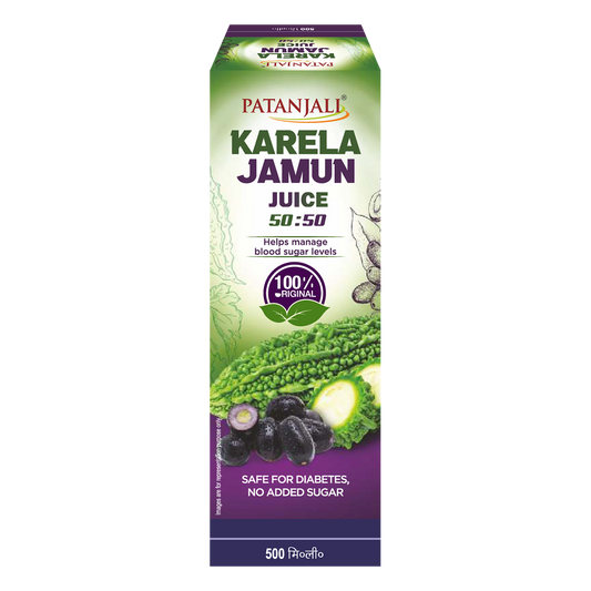 Patanjali Karela Jamun 50-50 Juice