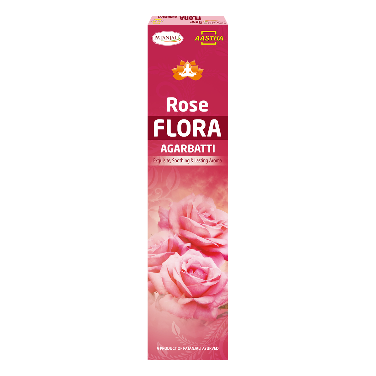 Patanjali Aastha Rose Flora Agarbatti - 9N