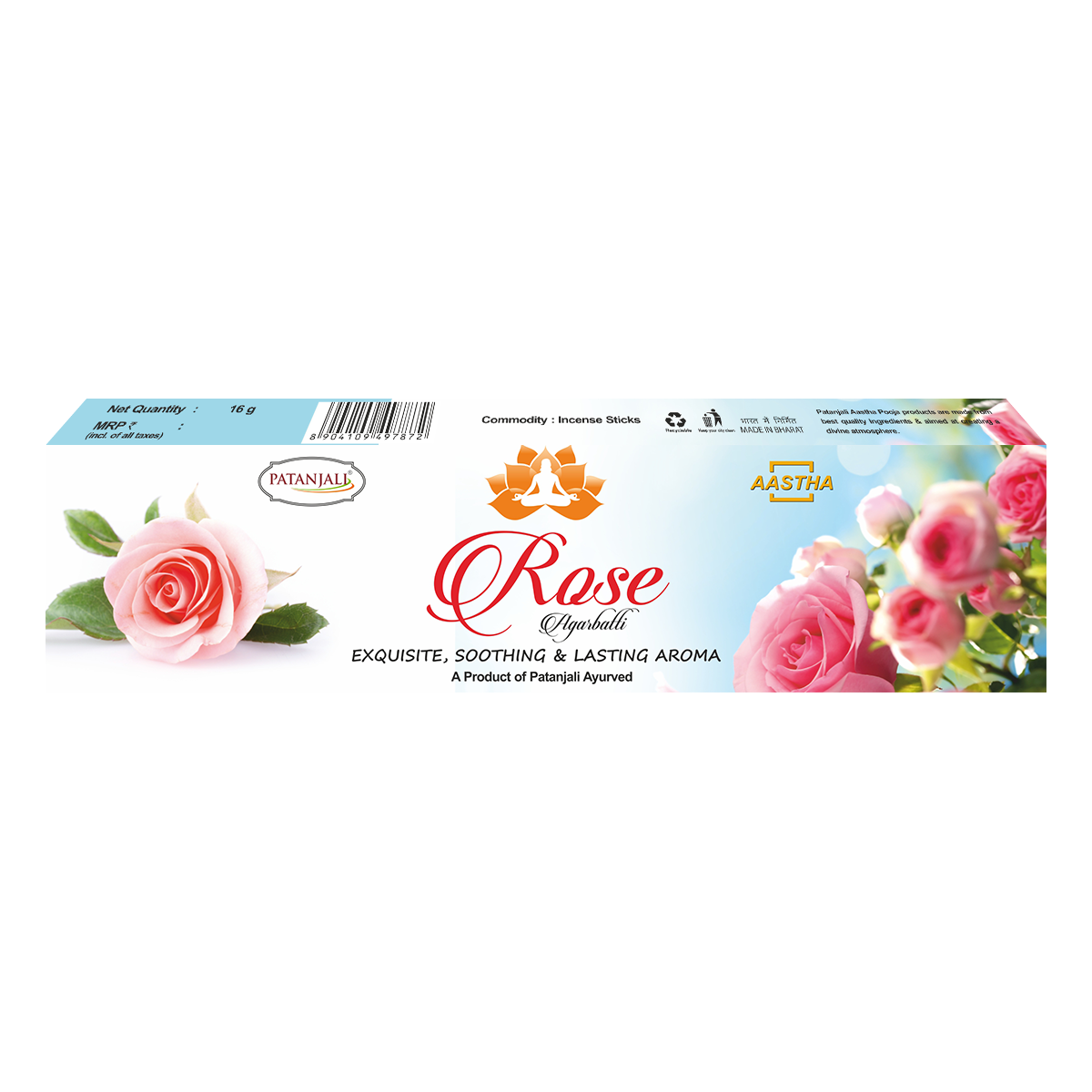 Patanjali Aastha Agarbatti Rose