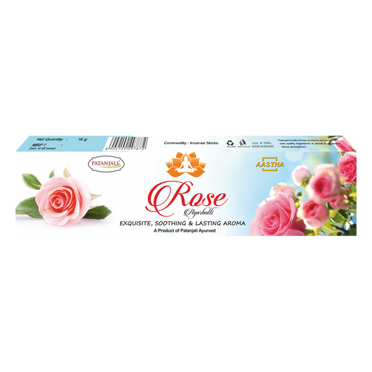Patanjali Aastha Agarbatti Rose