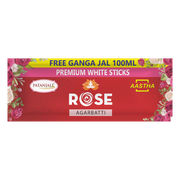 Patanjali Aastha Premium Agarbatti White Stick Rose