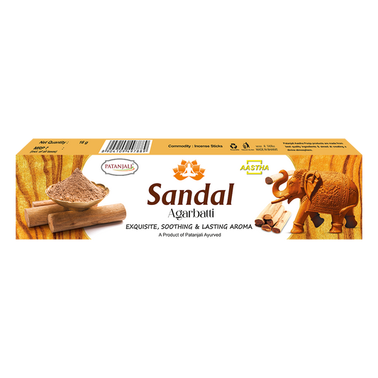 Patanjali Aastha Agarbatti Sandal
