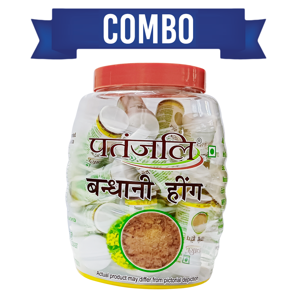 Patanjali Combo-bandhani Hing 10 G (Pack of 20)