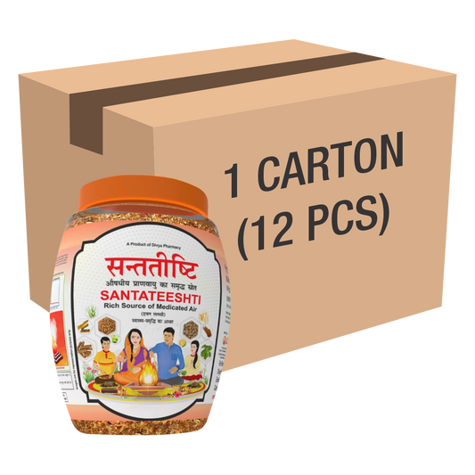 Patanjali Divya Santateeshti (Hawan Samagri) 400g 1 CLD (12 Pcs)