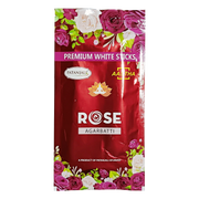 Patanjali Aastha Premium White Stick Rose Agarbatti
