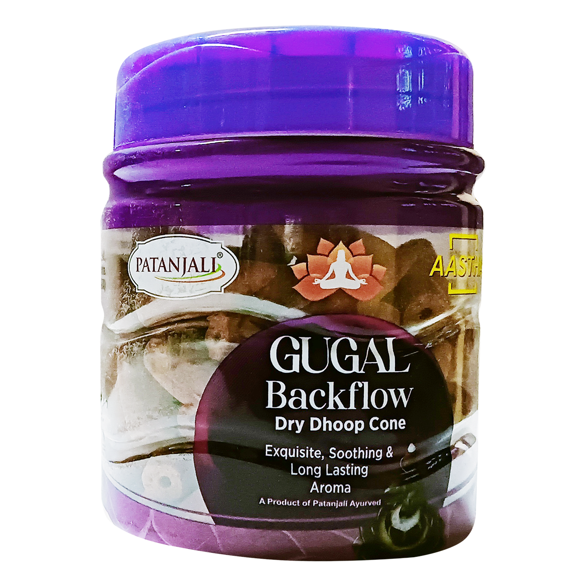 Patanjali Aastha Backflow Dhoop Cone Gugal