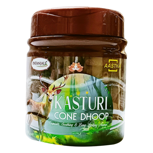 Patanjali Aastha Kasturi Cone Dhoop