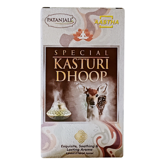 Patanjali Aastha Special Kasturi Dhoop -10 N