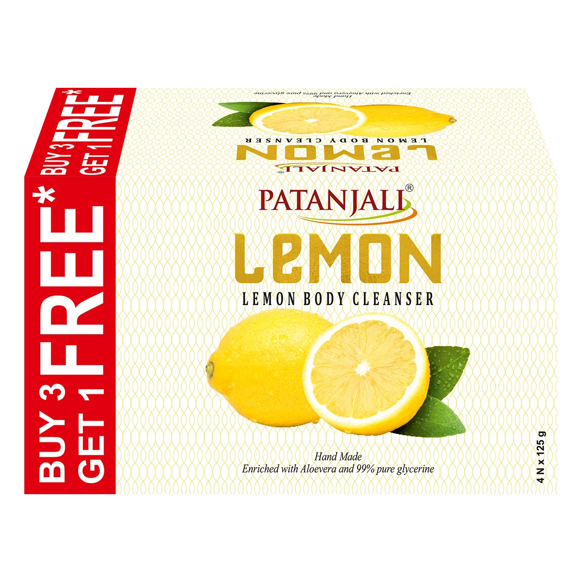 Patanjali Lemon Body Cleanser 125G