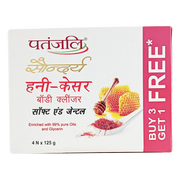 Patanjali Saundarya Honey Kesar Body Cleanser-125g