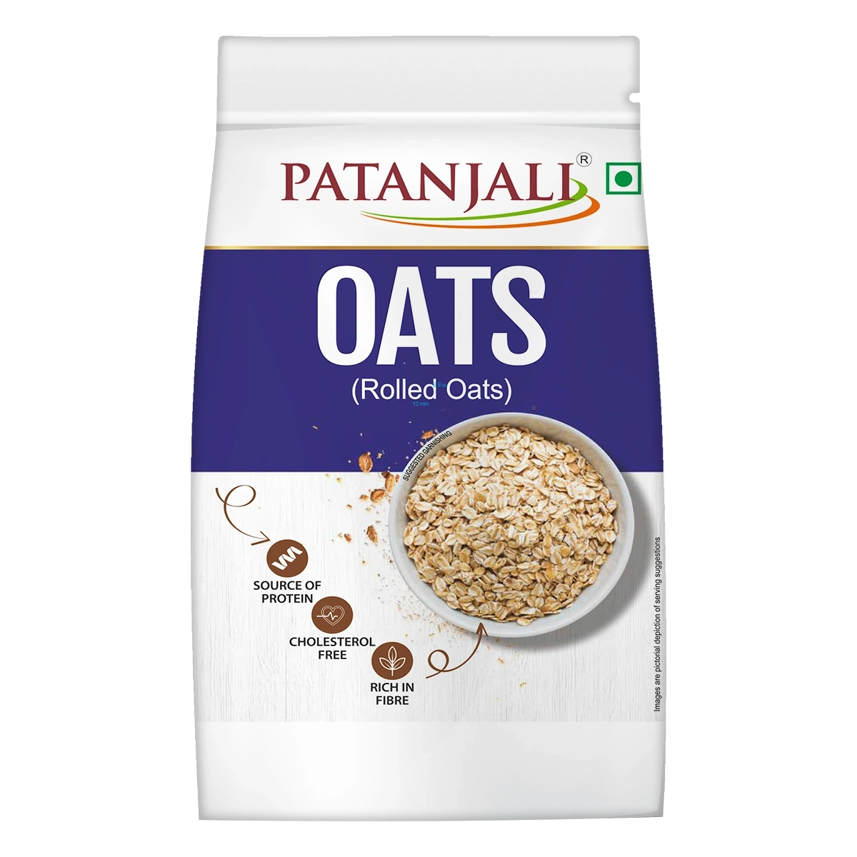 Patanjali Oats (Rolled Oats)